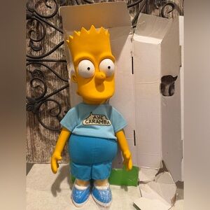 VTG 18" Bart Simpson Pull String Talking Doll 1990 Dan Dee The Simpsons 20th Fox